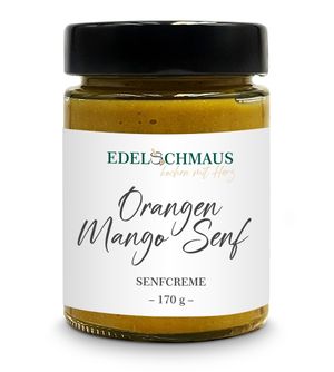 Orangen Mango Senf